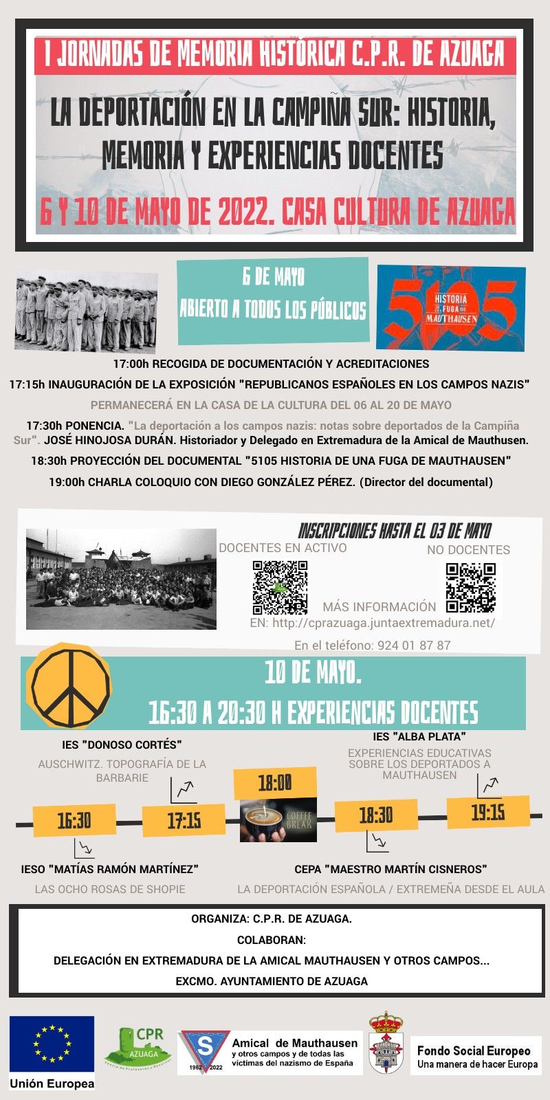 Cartel definitivo Jornadas Memoria Histrica